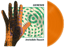 Genesis - 1986 Invisible Touch - Orange vinyl LP  - 196 kr.